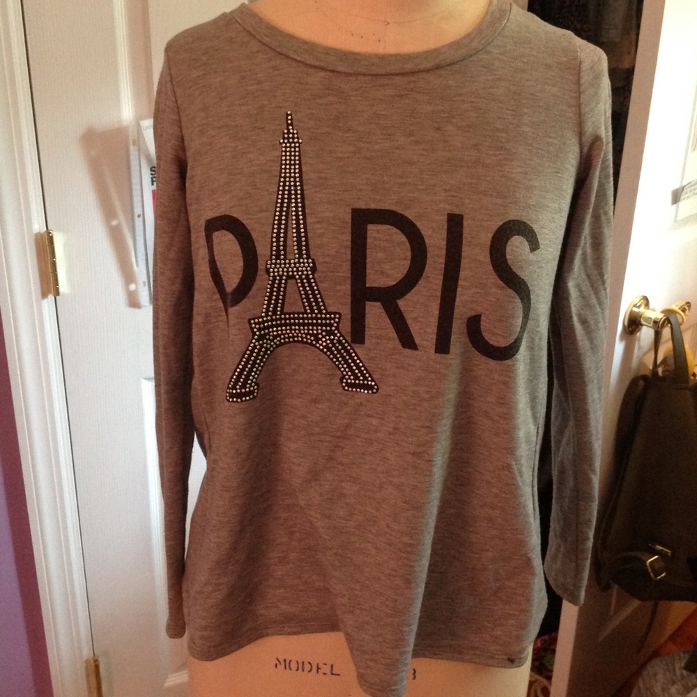 Paris Gray Long sleeve